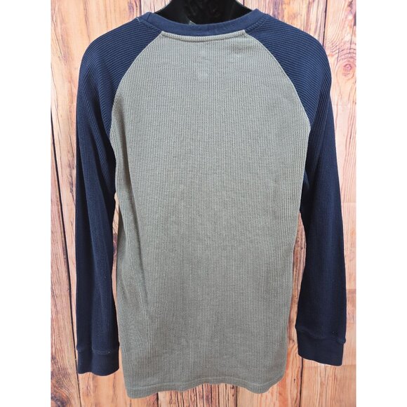 Dallas Cowboys Long Sleeve Thermal Raglan Shirt Large - Picture 2 of 6